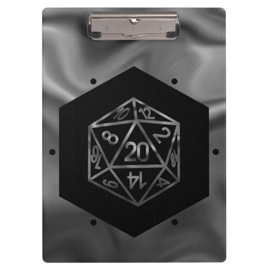 Porte-bloc Dés RPG | Imaginaire Old School Tabletop Retro Gam (Devant)
