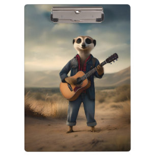 Porte-bloc Desert Blues : Une confiture de guitare Denim de M