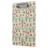 Porte-bloc Desert Cacti Succulent Seamless Pattern (Gauche)