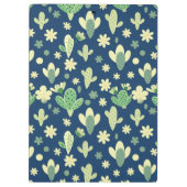 Porte-bloc Desert Cactus & Succulent Pattern (Dos)