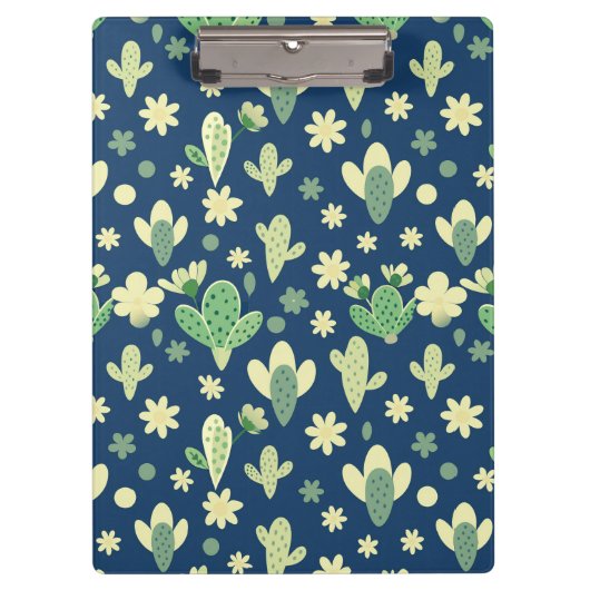 Porte-bloc Desert Cactus & Succulent Pattern (Devant)