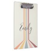 Porte-bloc Design à rayures de style rétro Pastel (Swatch)