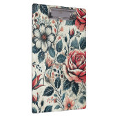 Porte-bloc Design Abstrait de fleurs roses. Motif avec (Swatch)