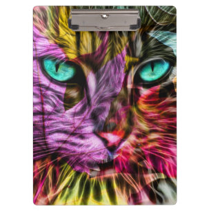Porte-bloc Design art chat Kitten