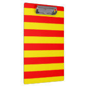 Porte-bloc Design de bandes rouge et jaune (Swatch)