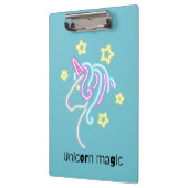 Porte-bloc Design de licorne mignonne (Gauche)