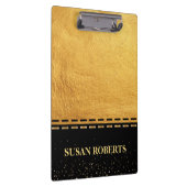 Porte-bloc Design de luxe noir et or (Swatch)