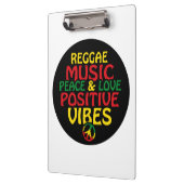 Porte-bloc Design de reggae avec des citations positives et d (Gauche)