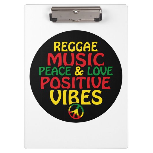 Porte-bloc Design de reggae avec des citations positives et d (Devant)