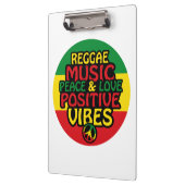 Porte-bloc Design de reggae avec des citations positives et d (Gauche)