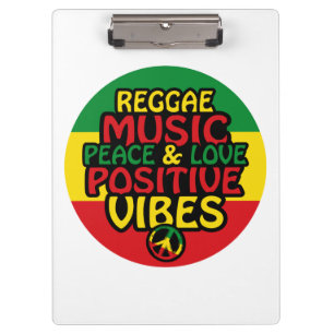 Porte-bloc Design de reggae avec des citations positives et d