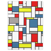 Porte-bloc Design de style mondrien (Dos)