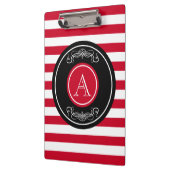 Porte-bloc Design élégant de monogramme (Gauche)