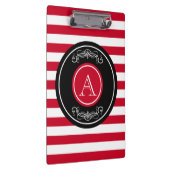 Porte-bloc Design élégant de monogramme (Swatch)