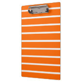 Porte-bloc Design en bandes orange et blanc (Gauche)
