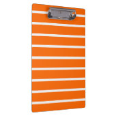 Porte-bloc Design en bandes orange et blanc (Swatch)