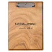 Porte-bloc Design En Bois Avec Cadre (Devant)