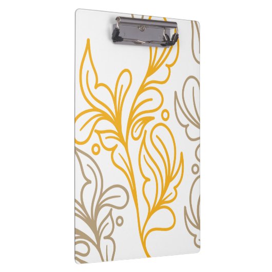 Porte-bloc Design en feuille Boho d'or (Swatch)