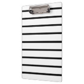 Porte-bloc Design en rayures blanches et noires (Gauche)