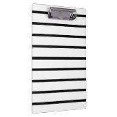 Porte-bloc Design en rayures blanches et noires (Swatch)