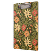 Porte-bloc Design floral botanique dans les tons terre (Gauche)