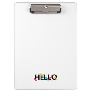 Porte-bloc Design moderne, amusant, ludique, coloré de Hello