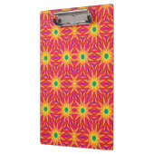 Porte-bloc Design pourpre, rouge, orange, jaune et vert (Gauche)
