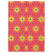 Porte-bloc Design pourpre, rouge, orange, jaune et vert (Dos)