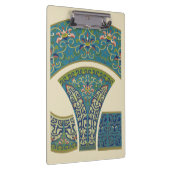 Porte-bloc Designs orientaux bleus avec facettes souriantes (Swatch)