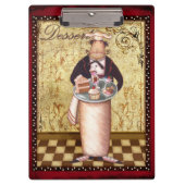 Porte-bloc Dessert de chef (Devant)