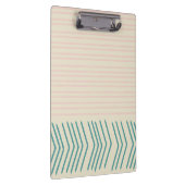 Porte-bloc Dessin Abstrait amusant en Turquoise et rose paste (Swatch)