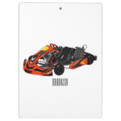 Porte-bloc dessin animé de Kart racing (Dos)