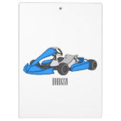 Porte-bloc dessin animé de Kart racing (Dos)