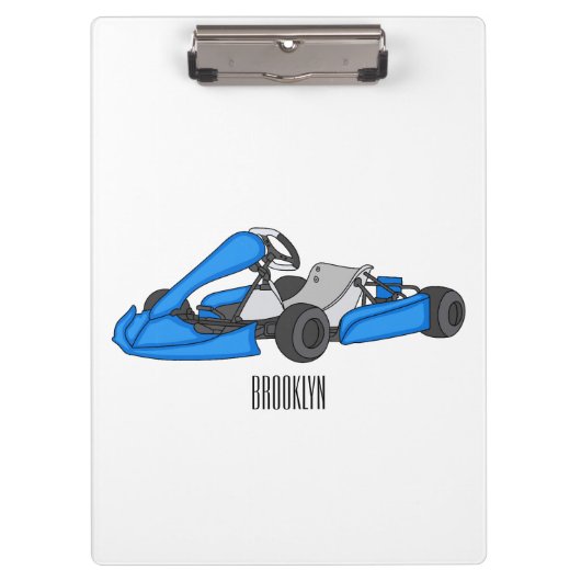 Porte-bloc dessin animé de Kart racing (Devant)
