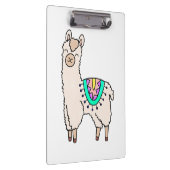 Porte-bloc dessin animé de llama alpaga souriant (Swatch)