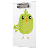 Porte-bloc Dessin animé d'oiseau vert (Gauche)