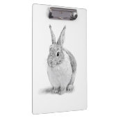Porte-bloc Dessin au crayon de lapin mignon (Swatch)