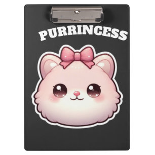 Porte-bloc Dessin de nœud papillon rose mignon de princesse f
