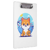 Porte-bloc dessin de shiba inu (Swatch)