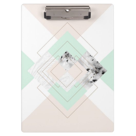 Porte-bloc Dessin géométrique de style moderne (Devant)