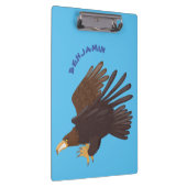 Porte-bloc dessin humoristique d'aigle royal (Swatch)