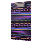 Porte-bloc Dessin tribal violet (Gauche)