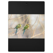 Porte-bloc Deux Bee-eaters (Dos)