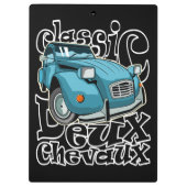 Porte-bloc Deux Chevaux (Dos)
