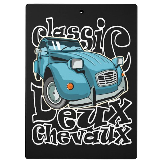 Porte-bloc Deux Chevaux (Dos)