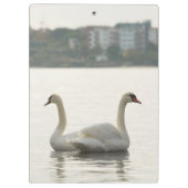 Porte-bloc Deux cygnes (Dos)