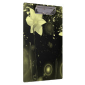 Porte-bloc Deux fleurs délicates de couleur jaune (Swatch)
