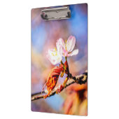 Porte-bloc Deux Fleurs Extraordinaires Sakura. Rose, Arrière (Gauche)