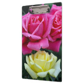 Porte-bloc Deux roses roses (Gauche)
