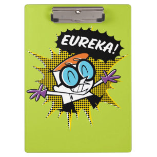 Porte-bloc Dexter "Eureka!" Halftone Callout Graphic